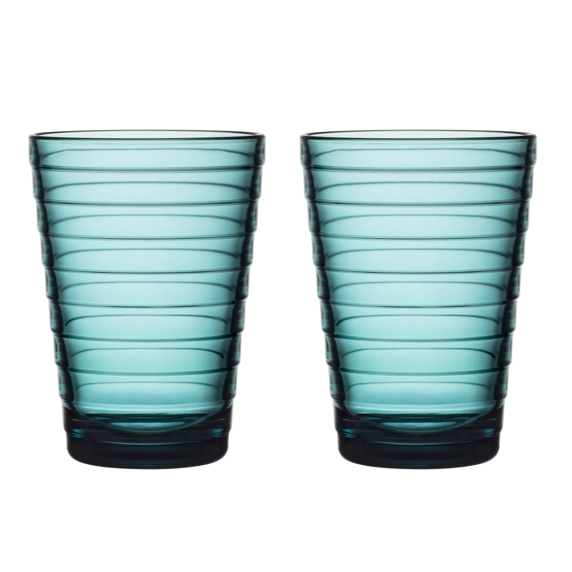 Aino Aalto drikkeglas 2 stk - 33 cl, Havblå Iittala