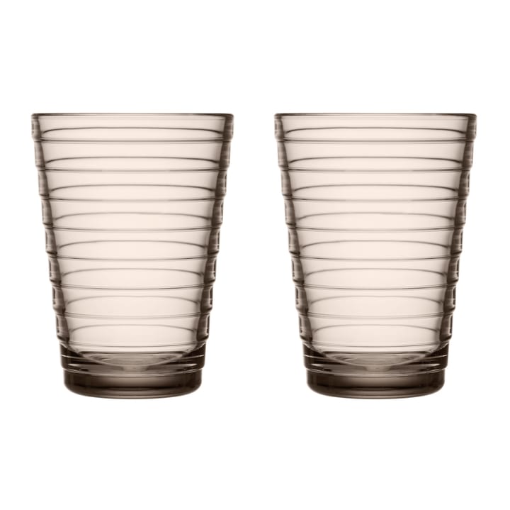 Aino Aalto drikkeglas 2 stk - 33 cl - Hør - Iittala