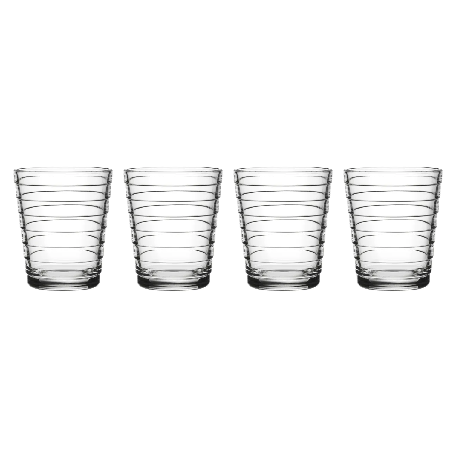Aino Aalto glas 4-pak 22 cl, Klar Iittala
