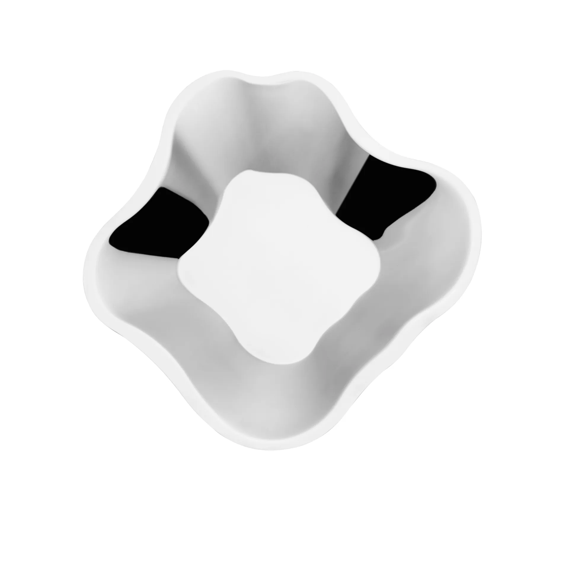 Alvar Aalto rustfri fad, lille (358 mm) Iittala