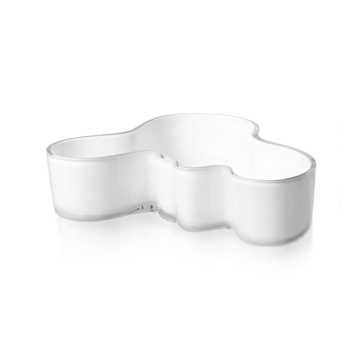 Alvar Aalto skål 50x195 mm - Hvid - Iittala