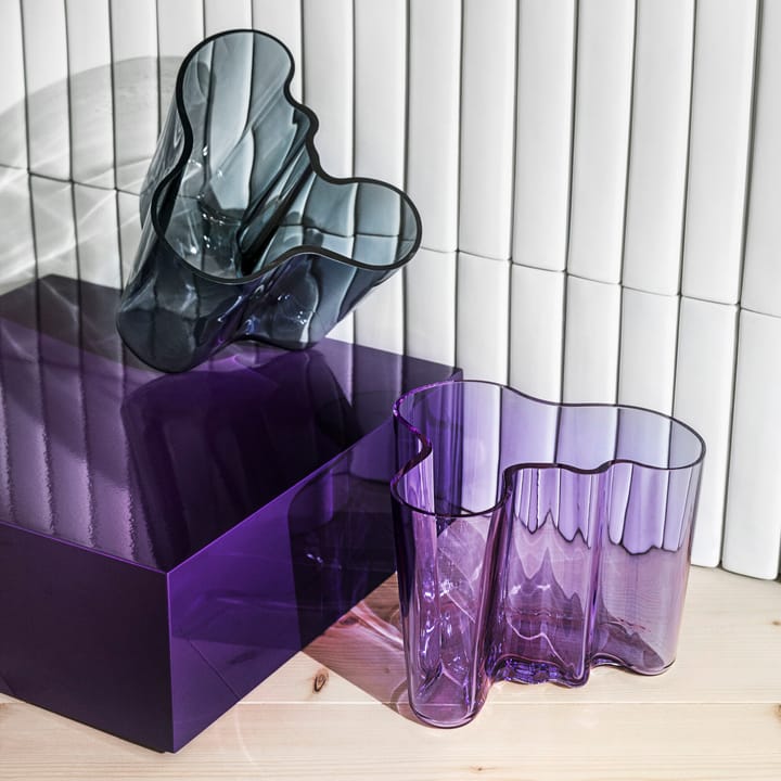 Alvar Aalto vase ametyst - 160 mm - Iittala