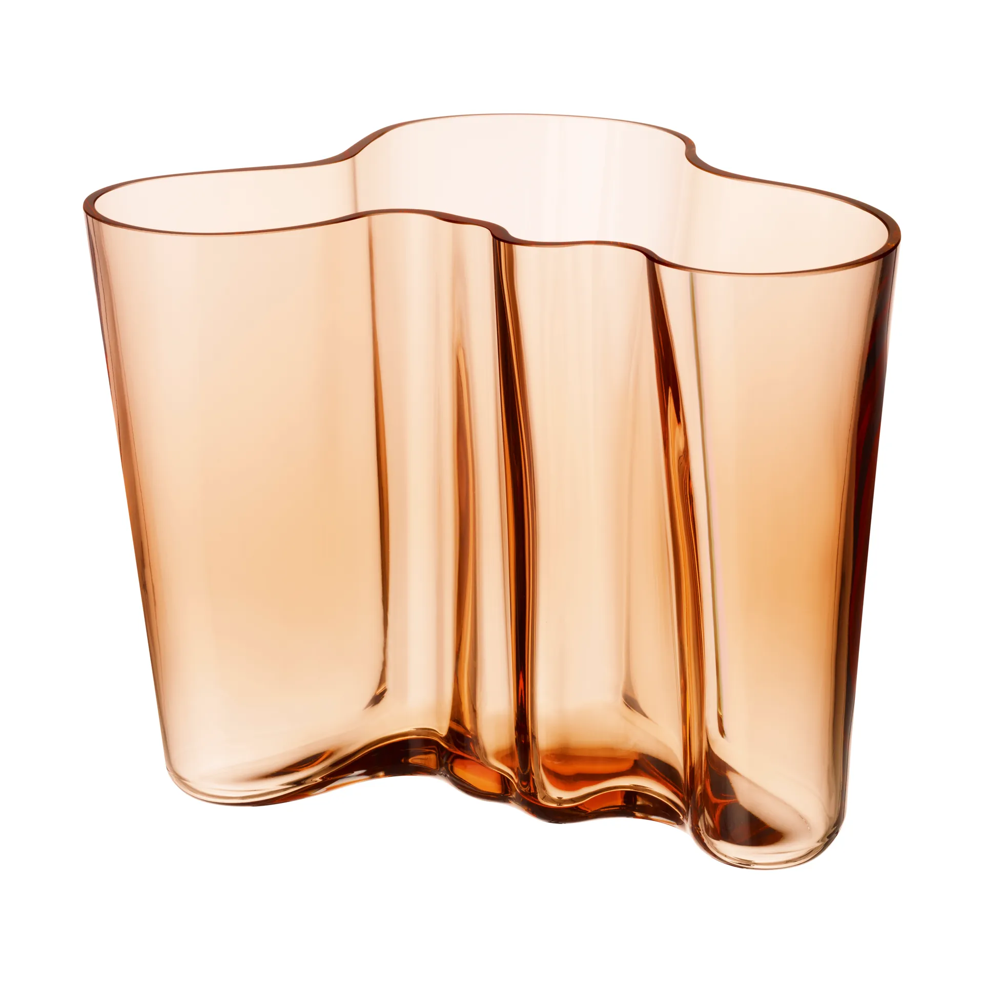 Alvar Aalto vase brun Rio, 160 mm Iittala