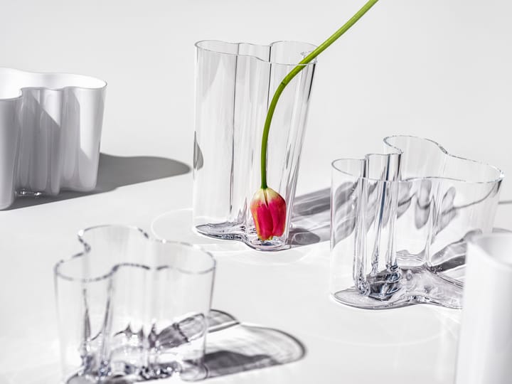 Alvar Aalto vase klar, 120 mm Iittala