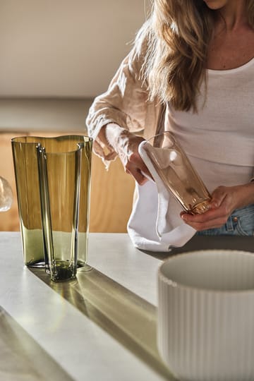 Alvar Aalto vase mosgrøn - 251 mm - Iittala