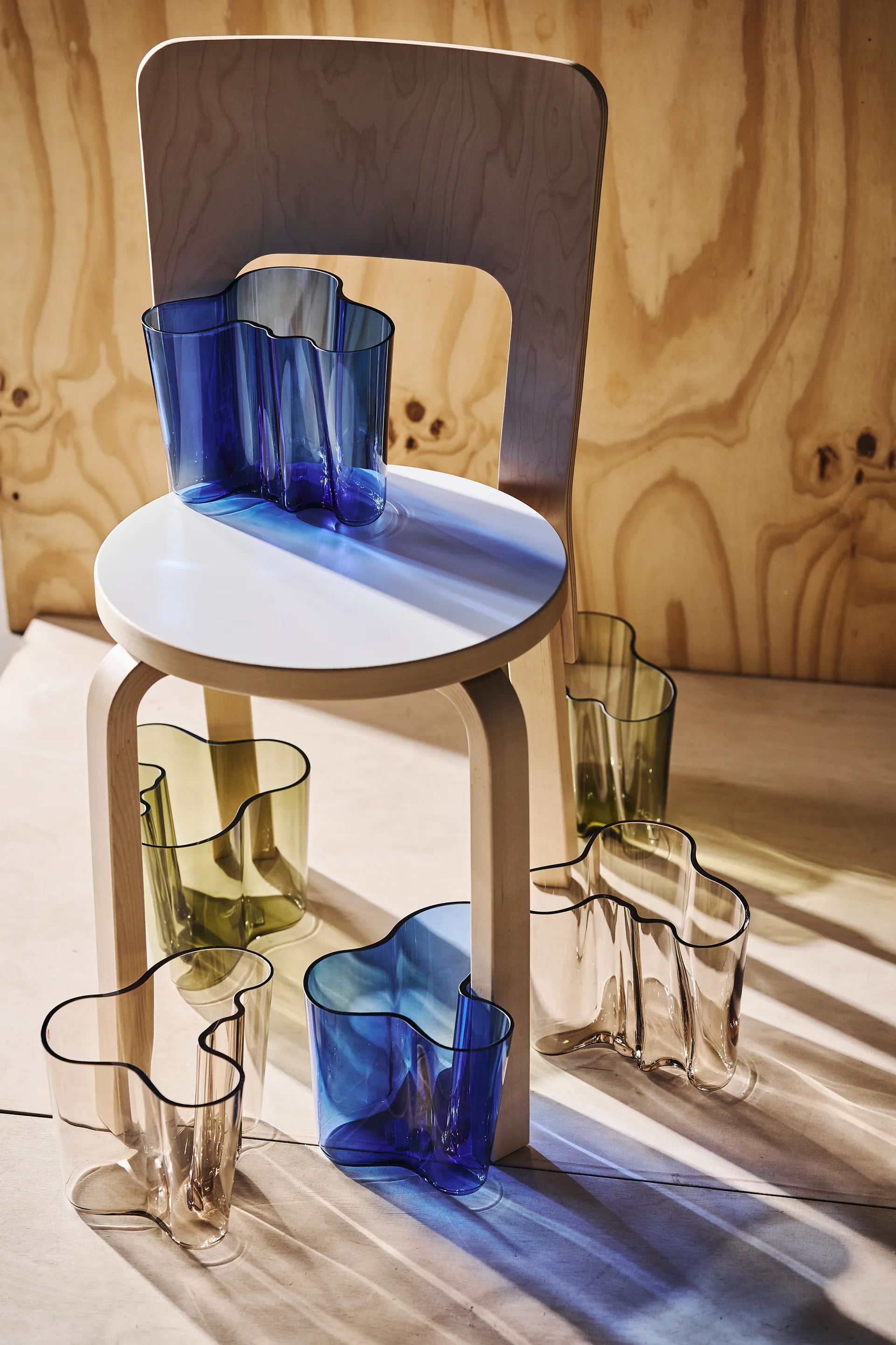 Alvar Aalto vase ultra marineblå, 160 mm Iittala