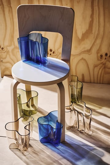 Alvar Aalto vase ultra marineblå - 160 mm - Iittala