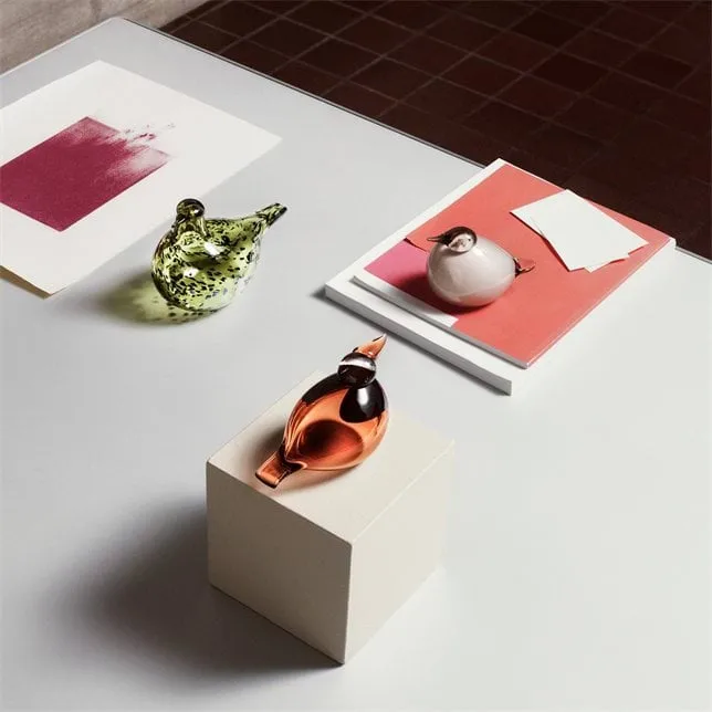 Birds by Toikka Dronningfisker, Pomerans, 15,5x7 cm Iittala