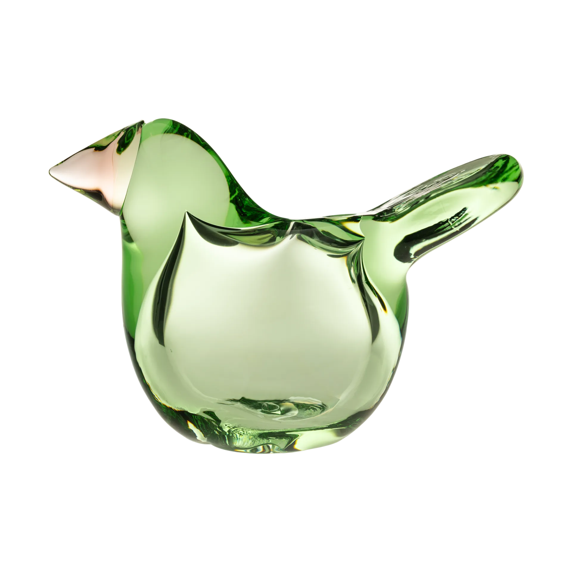 Birds by Toikka fluesnapper., Æblegrøn-laksefarvet Iittala