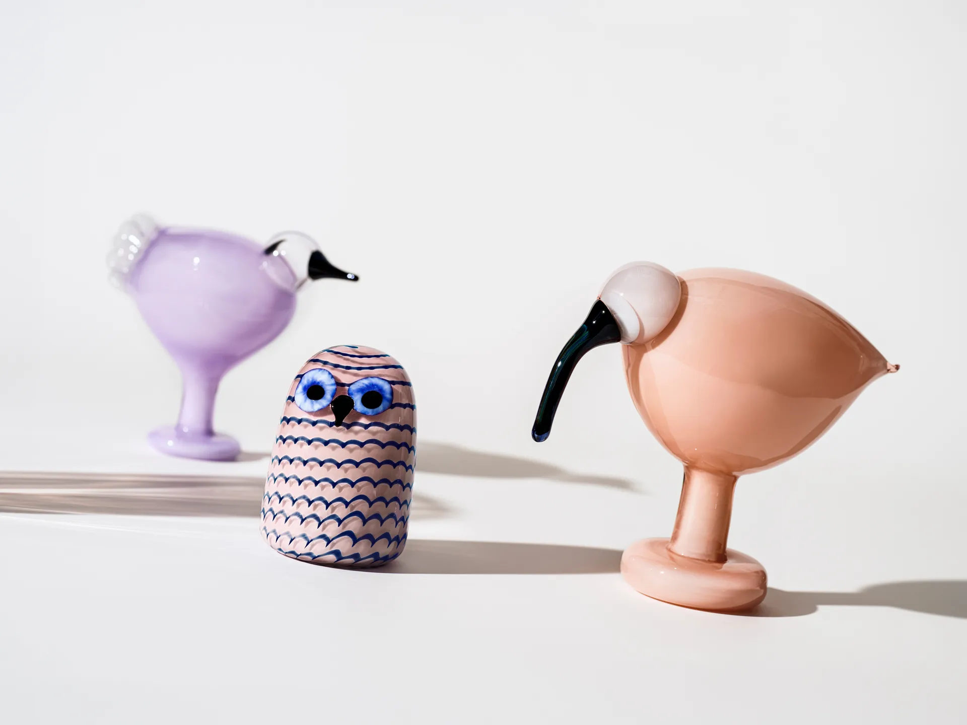 Birds by Toikka, Ibis lakserød Iittala