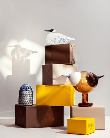 Birds by Toikka lille ugle - Grå - Iittala