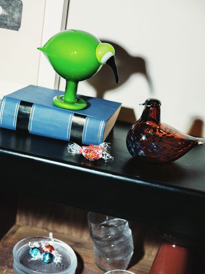 Birds by Toikka, rubinfugl Iittala