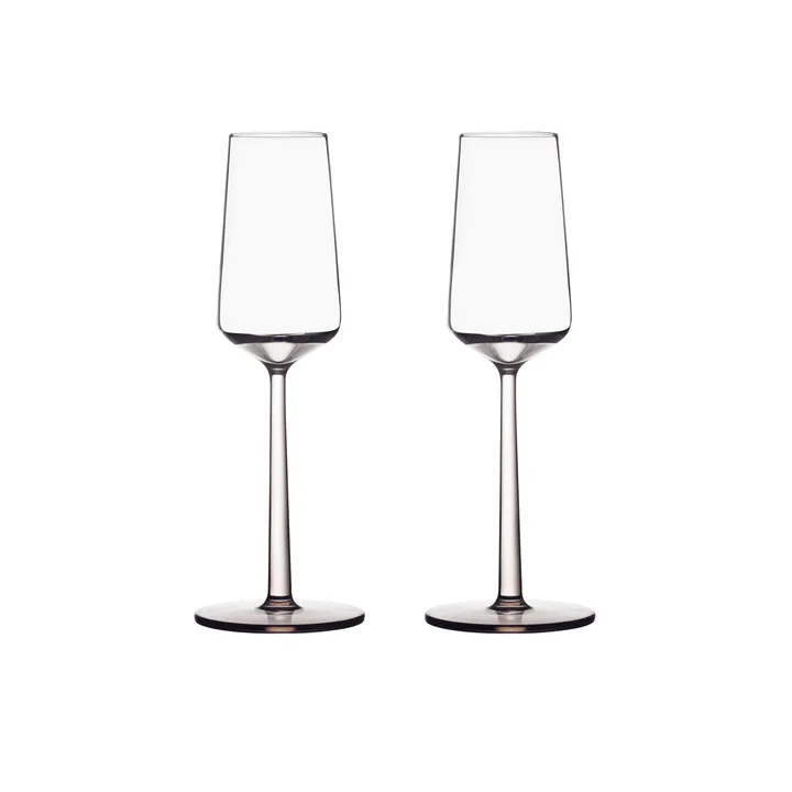 Champagneglas Essence 2 pak - Linne, 21 cl - Iittala