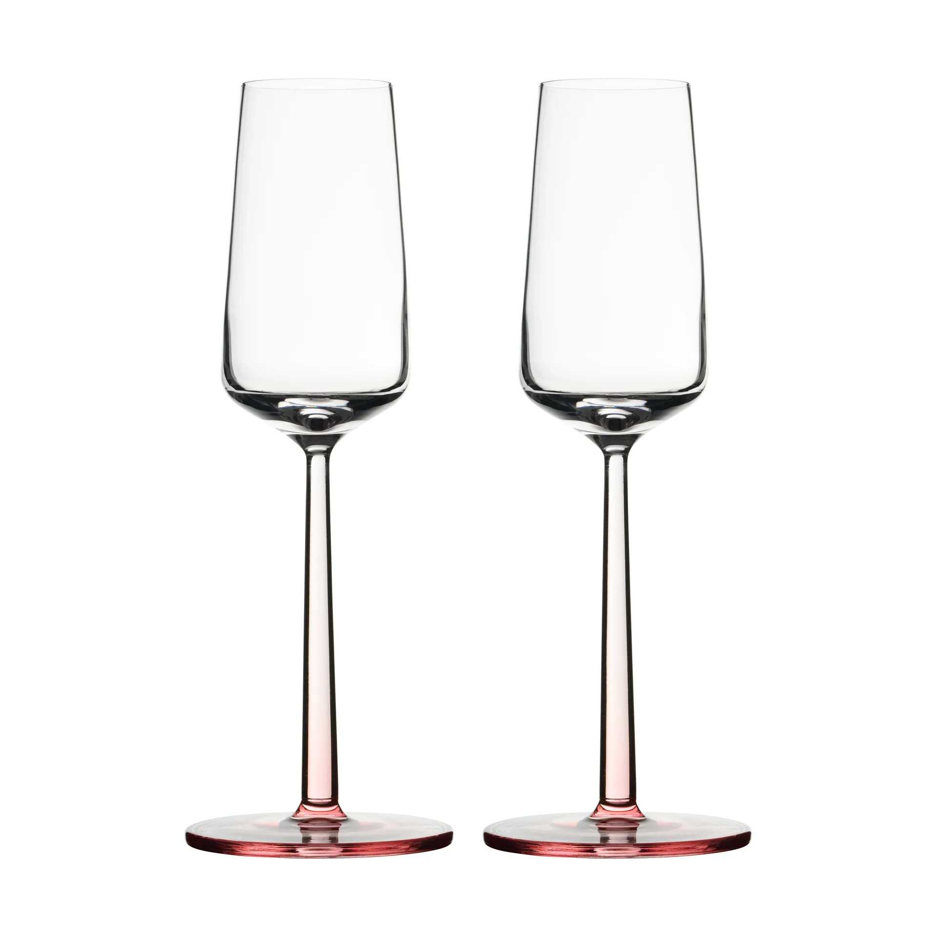 Champagneglas Essence 2 pak, Rose, 21 cl Iittala