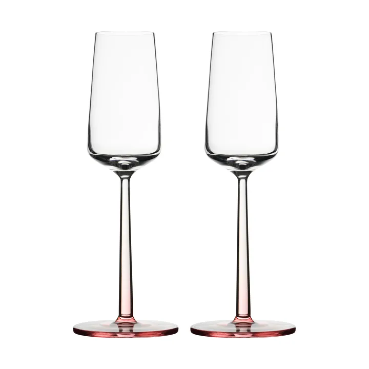 Champagneglas Essence 2 pak - Rose, 21 cl - Iittala