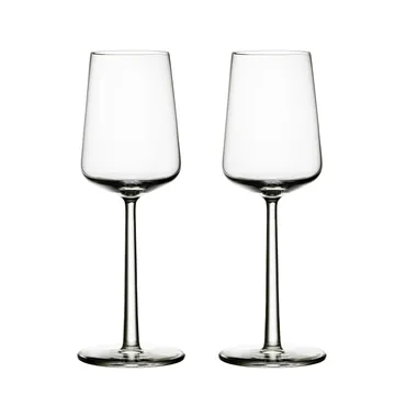 Essence hvidvinsglas 2 pak - klar 2 stk - Iittala
