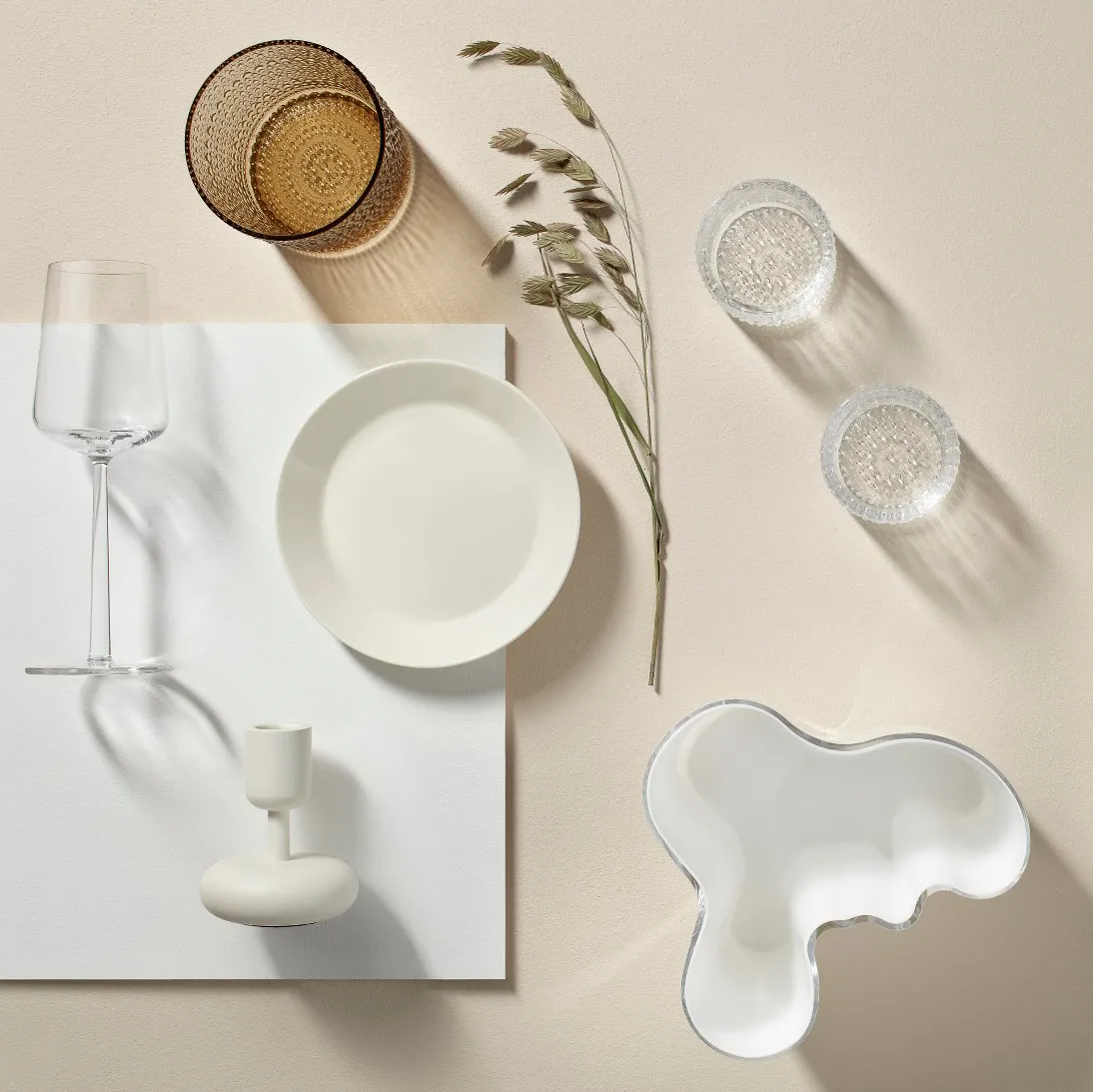 Essence hvidvinsglas 2 pak, klar 2 stk Iittala