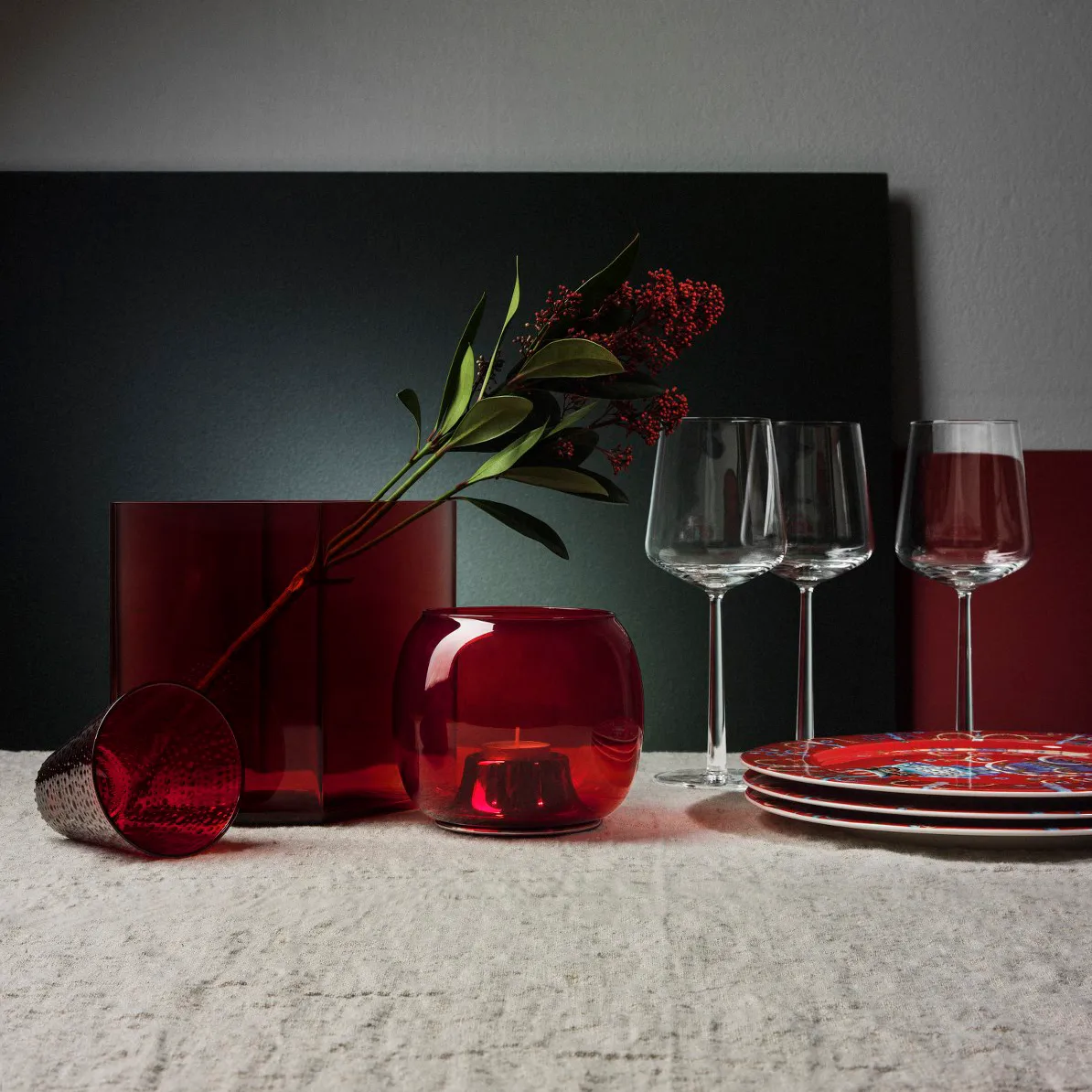 Essence rødvinsglas 4 stk, 4 stk Iittala
