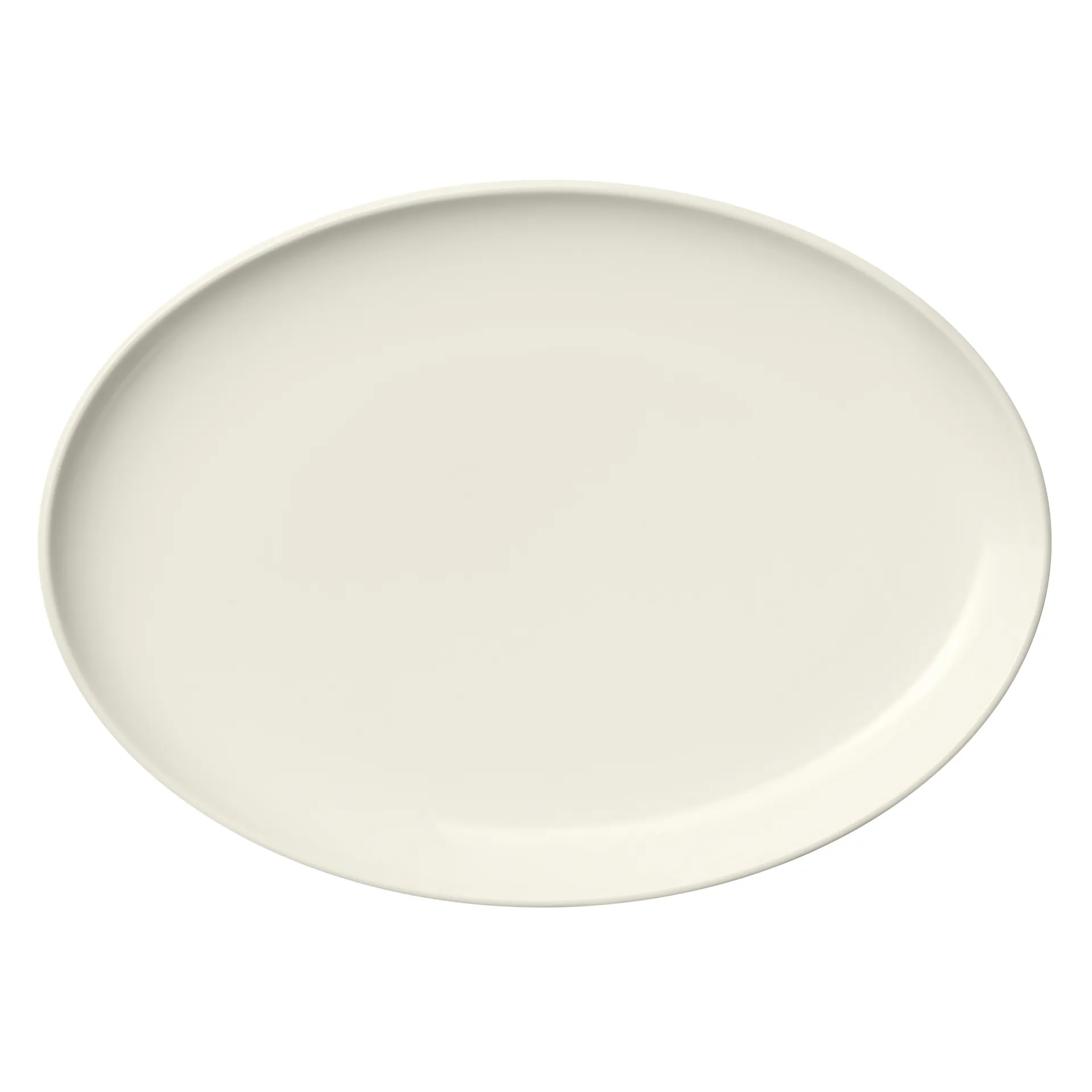 Essence tallerken oval 25 cm, Hvid Iittala