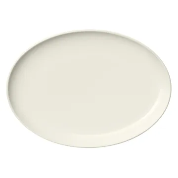 Essence tallerken oval 25 cm - Hvid - Iittala