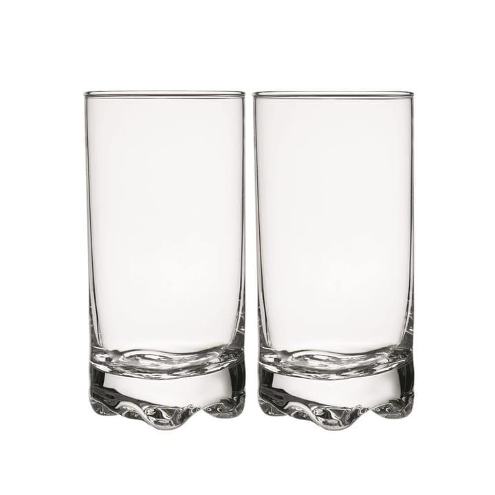 Gaissa ølglas 2 stk - klar 38 cl, 2 stk - Iittala