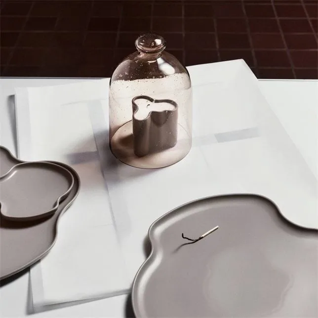 Iittala glasdome 160x220 mm, Sand, bobleglas Iittala