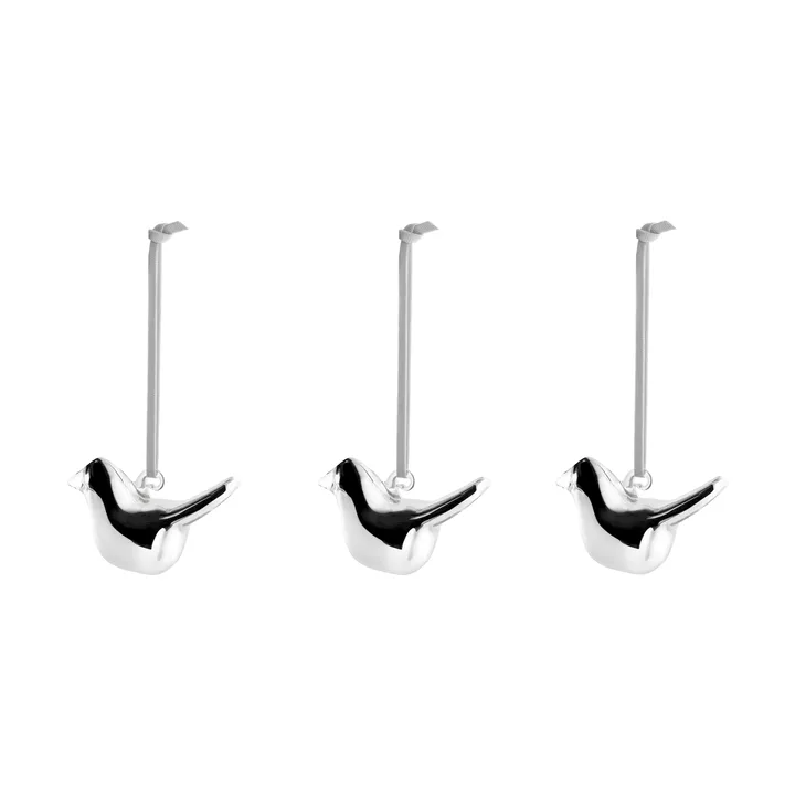Iittala glasfugle - Spejl, mini, 3-pak - Iittala