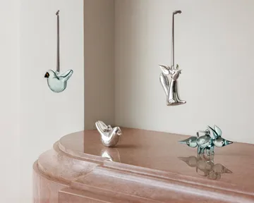 Iittala glasfugle - Spejl, mini, 3-pak - Iittala