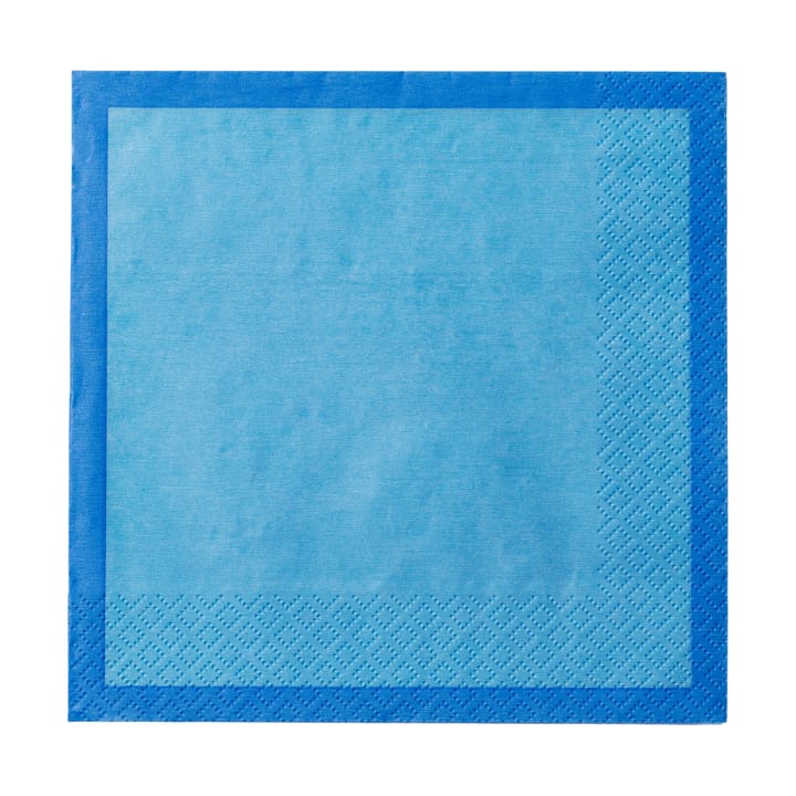 Iittala papirservietter 33x33 cm 20-pak - Elektrisk blå - Iittala