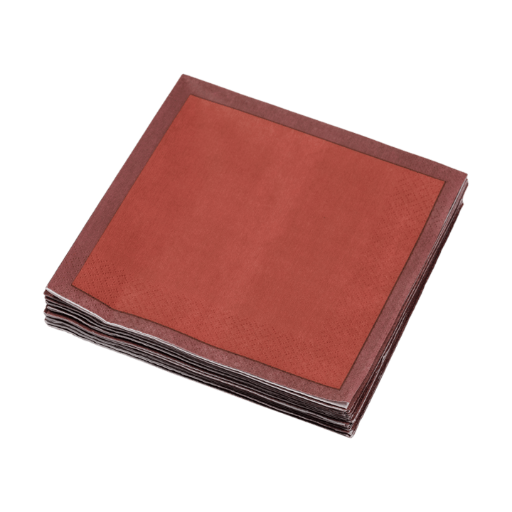 Iittala papirservietter 33x33 cm 20-pak, Kirsebær-rød Iittala