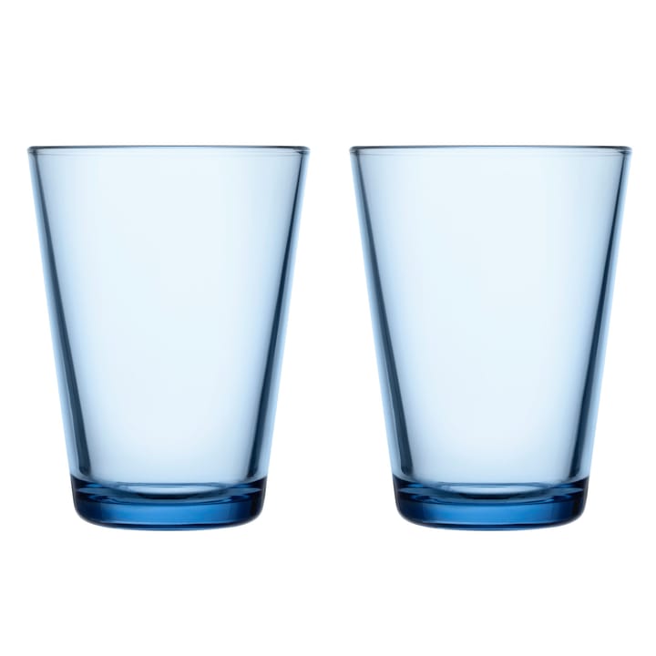 Kartio drikkeglas 40 cl 2 stk - Aqua - Iittala