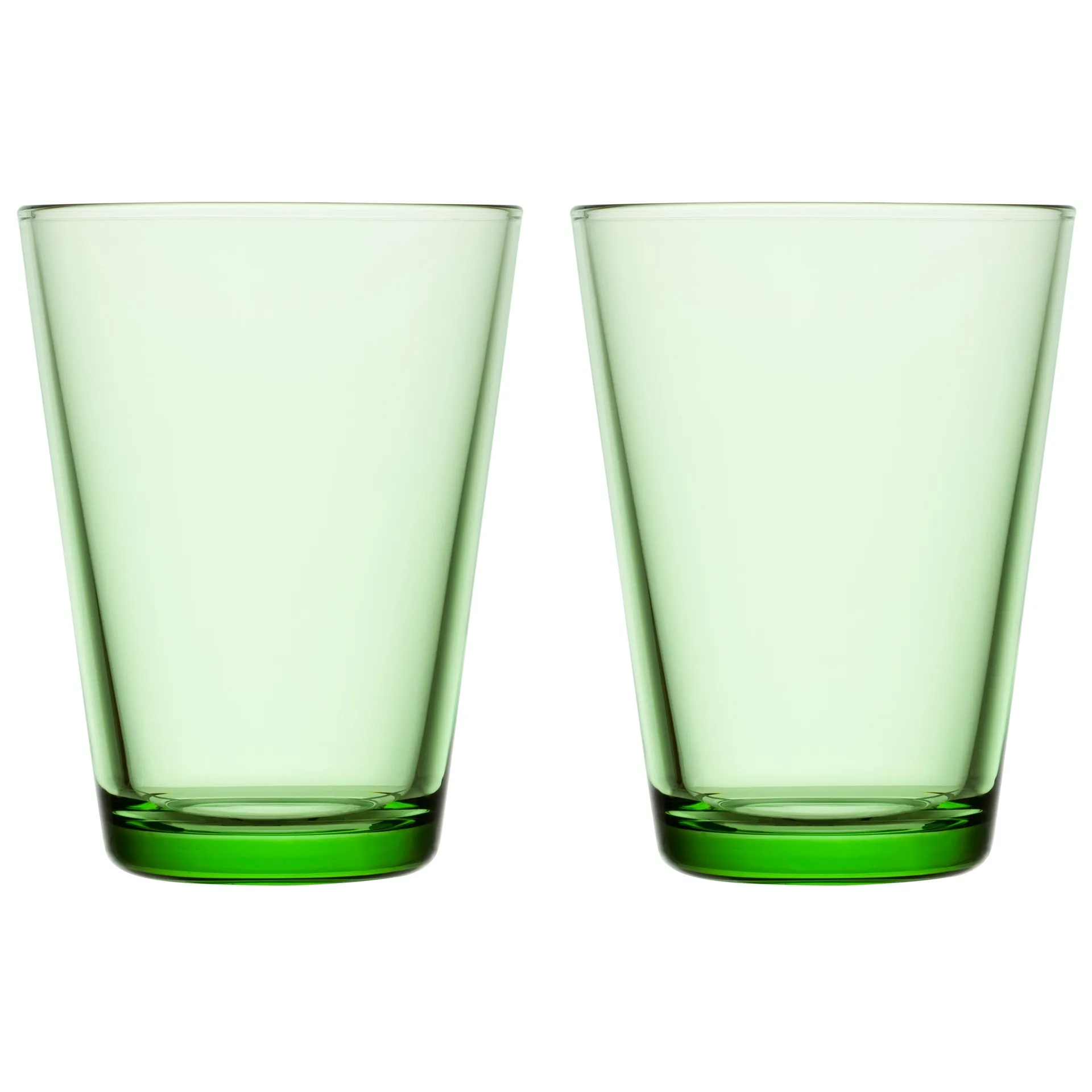 Kartio drikkeglas 40 cl 2 stk, æblegrøn Iittala