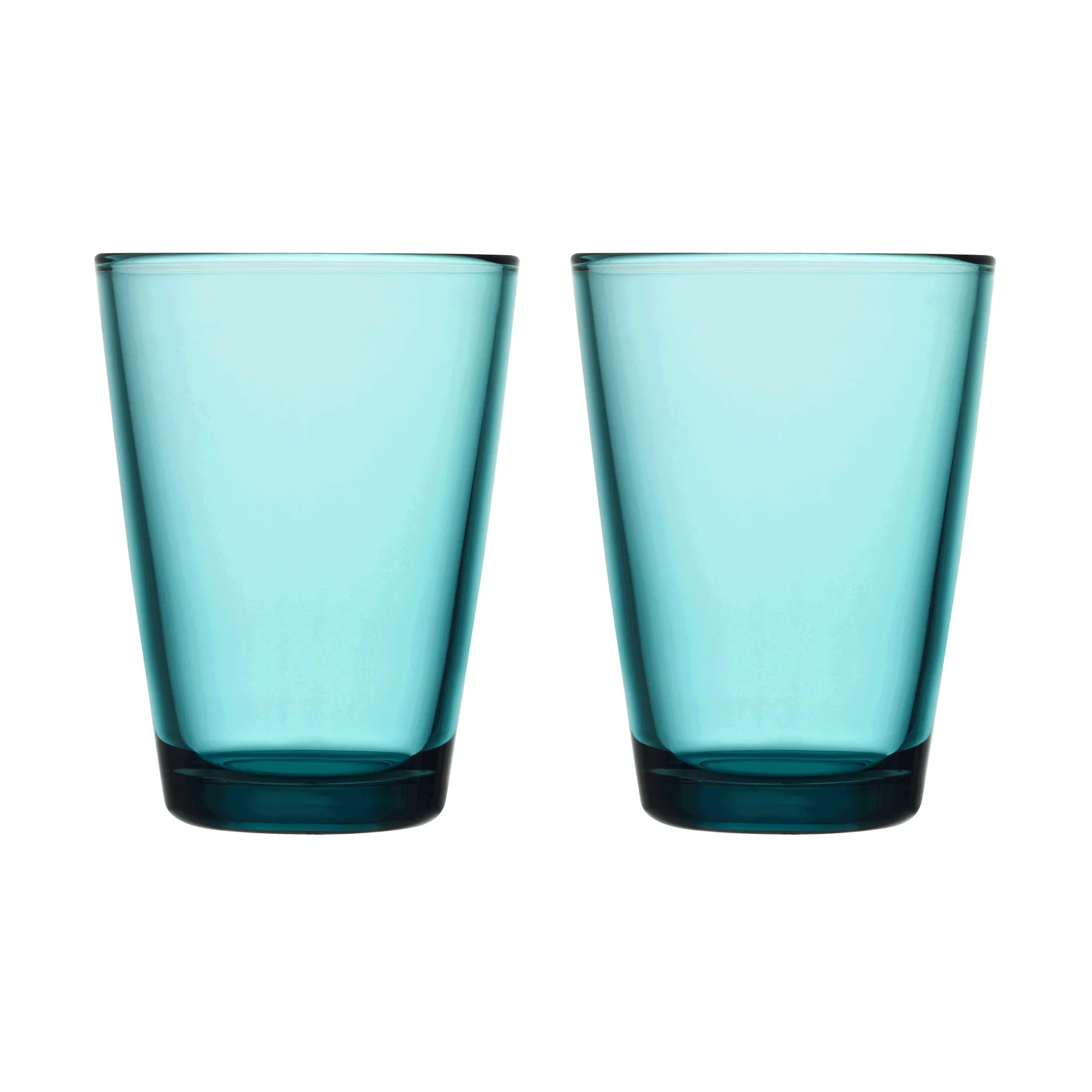 Kartio drikkeglas 40 cl 2 stk, søblå Iittala