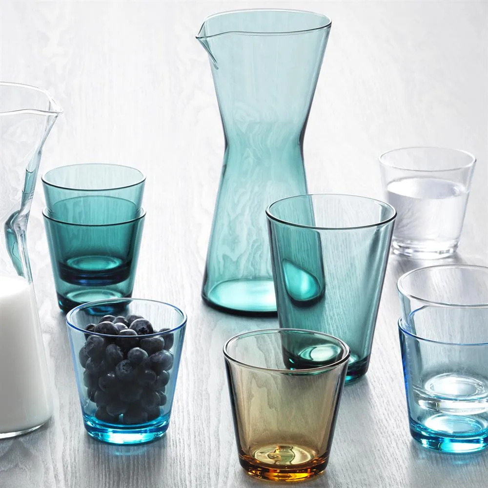 Kartio drikkeglas 40 cl 2 stk, søblå Iittala