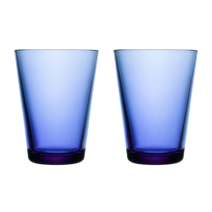 Kartio drikkeglas 40 cl 2 stk - Ultra marineblå - Iittala