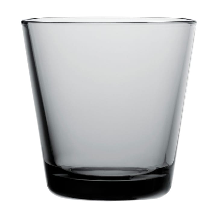 Kartio glas 21 cl 2 stk - grå - Iittala
