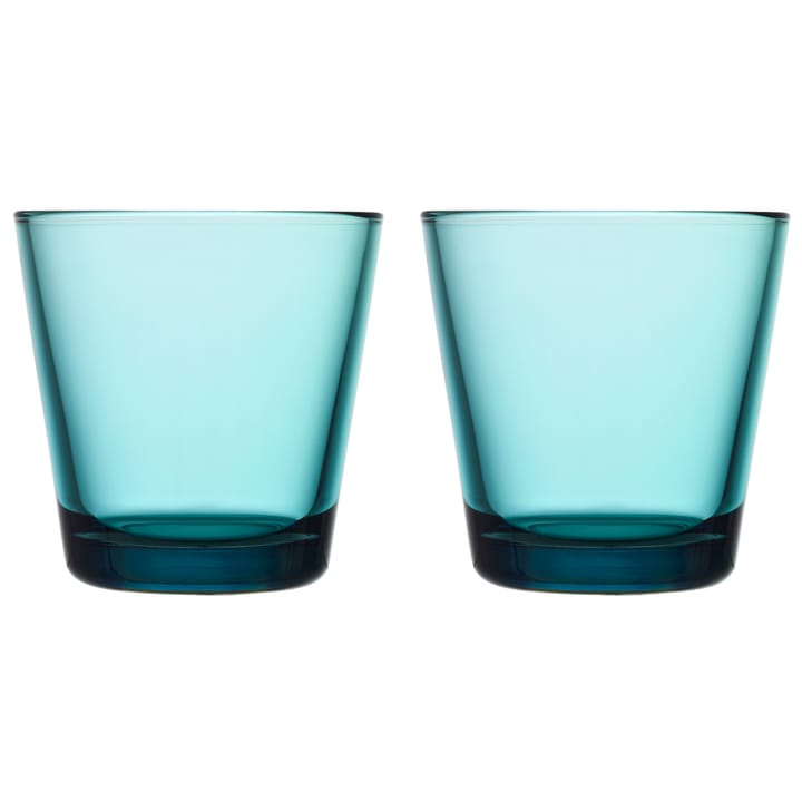 Kartio glas 21 cl 2 stk - havblå - Iittala