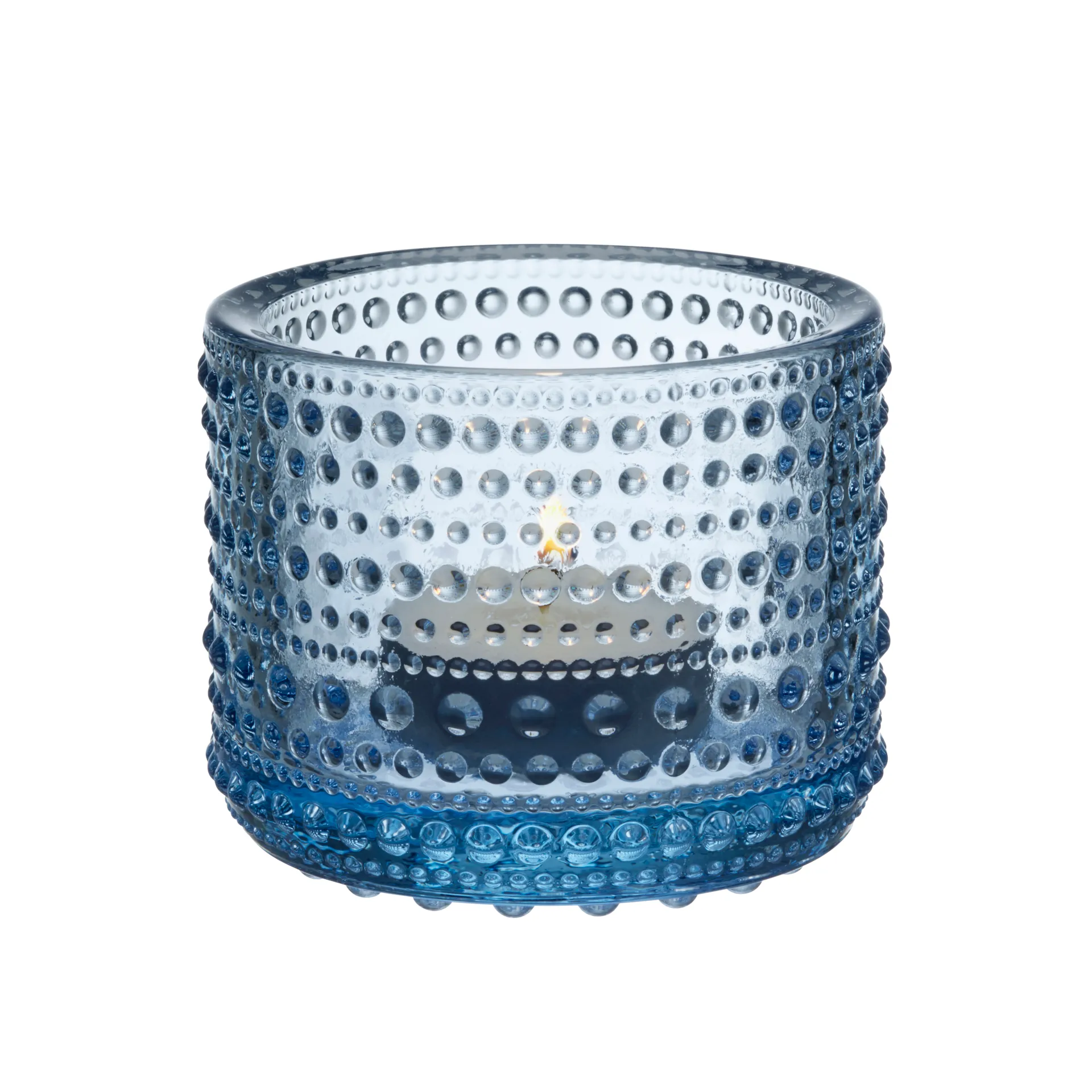 Kastehelmi fyrfadslysestage, Aqua Iittala