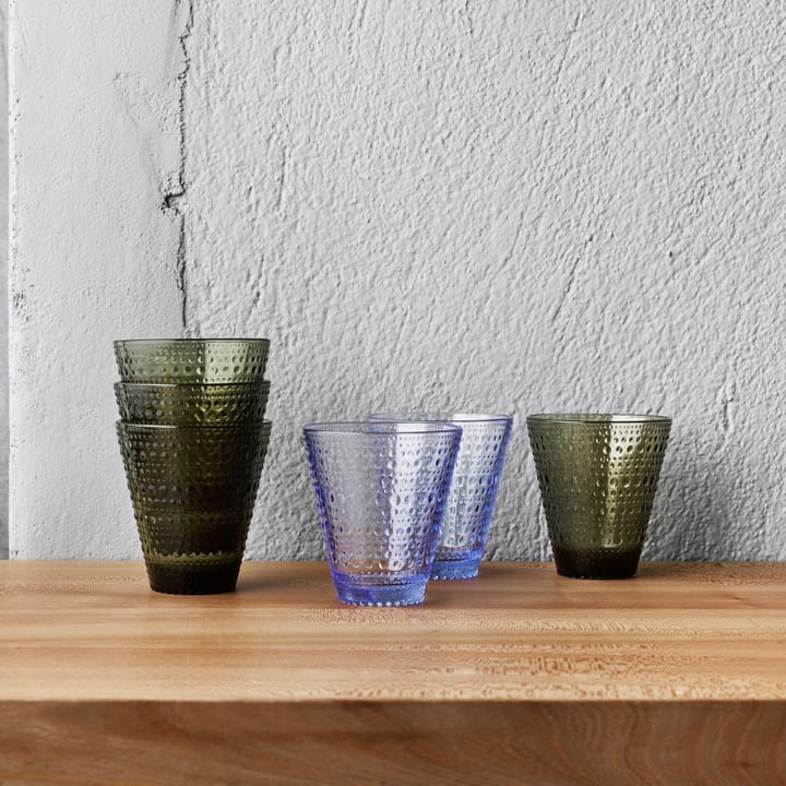 Kastehelmi glas 30 cl 2 stk - aqua - Iittala