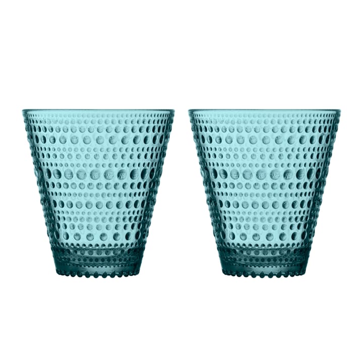 Kastehelmi glas 30 cl 2 stk - havblå - Iittala