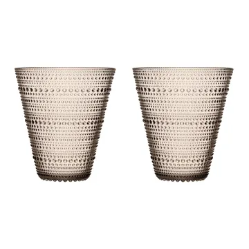 Kastehelmi glas 30 cl 2 stk - Hør - Iittala