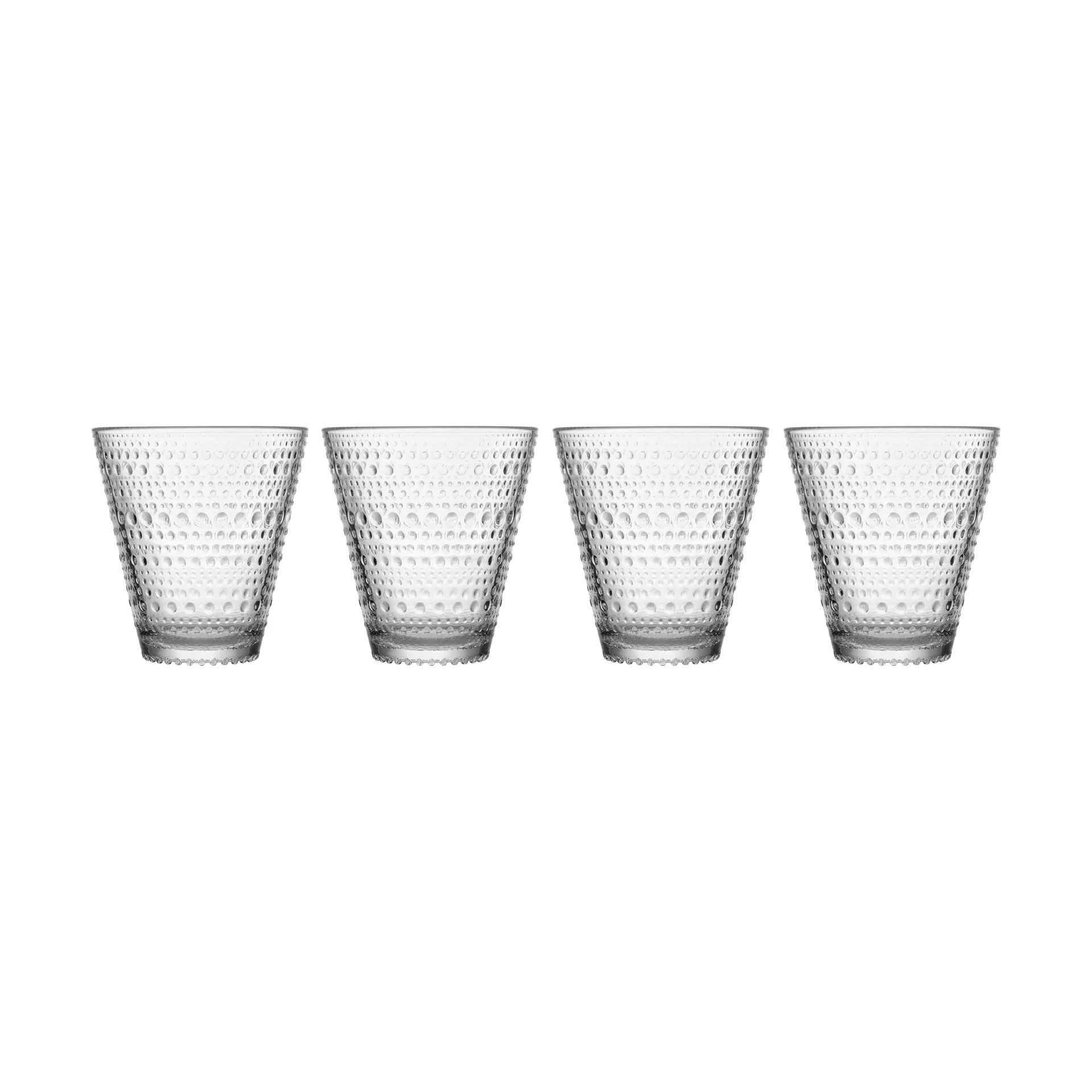 Kastehelmi glas 30 cl 4 stk, Klar Iittala