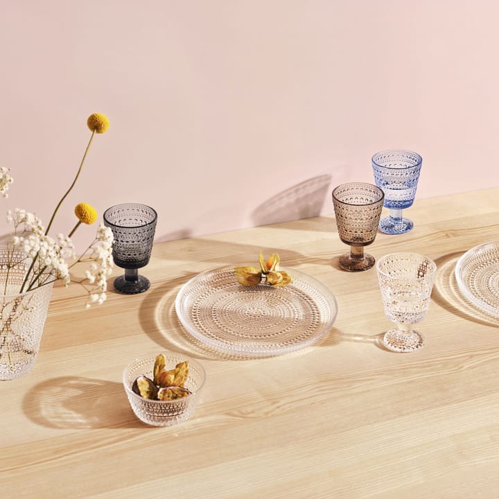 Kastehelmi glas på fod 26 cl 4-pak - Klar - Iittala