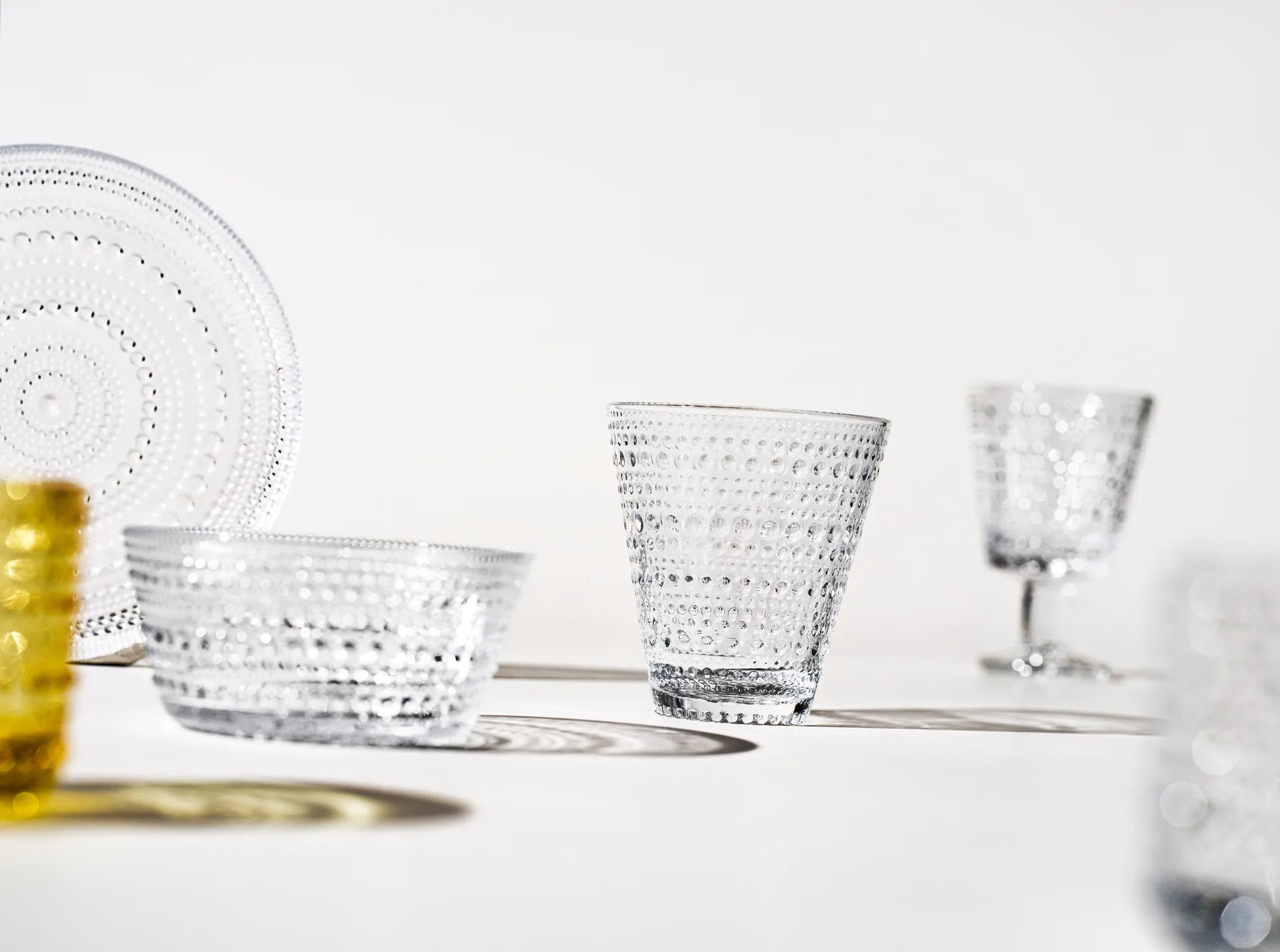 Kastehelmi skål, klar Iittala