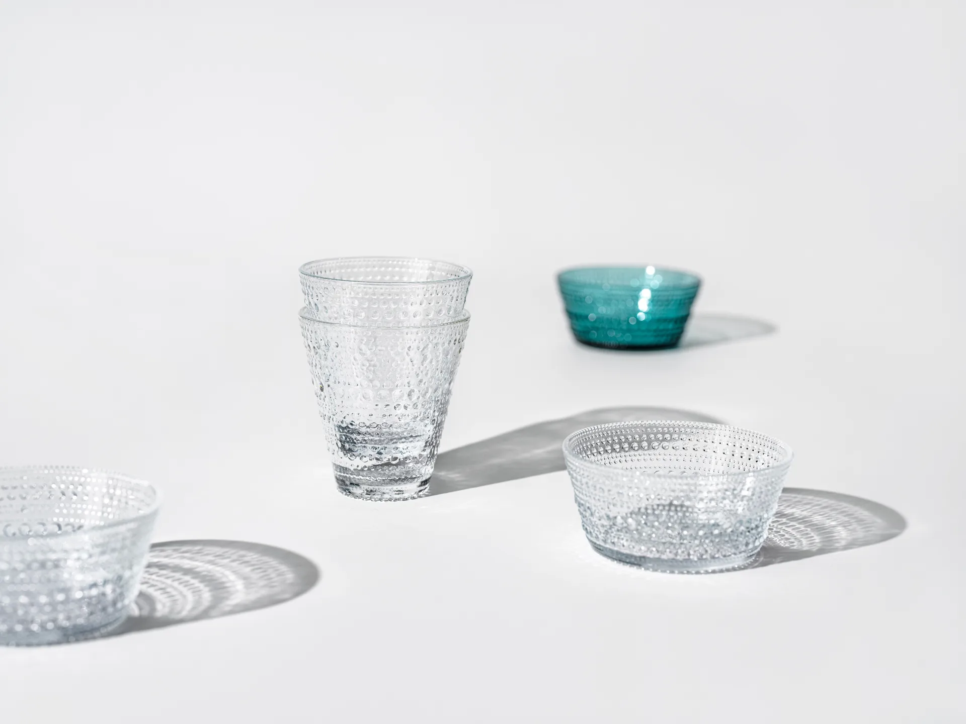 Kastehelmi skål, klar Iittala