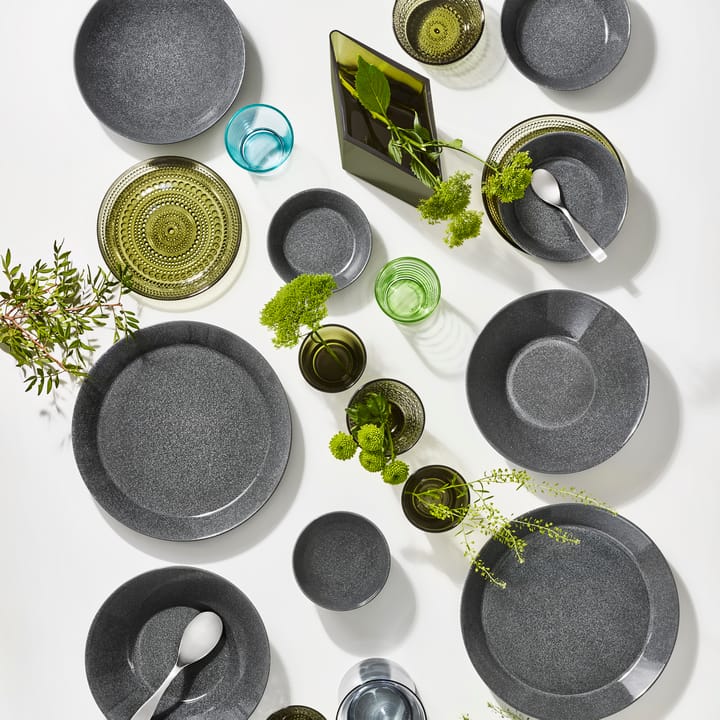 Kastehelmi skål - mosegrøn - Iittala