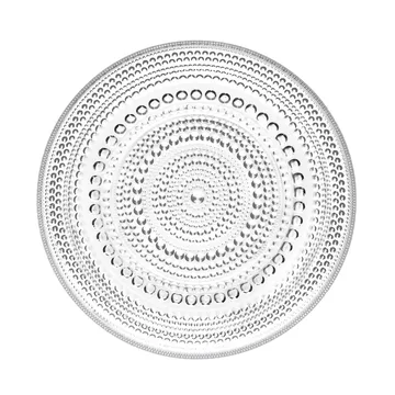 Kastehelmi tallerken, Ø24,8 cm - klar - Iittala