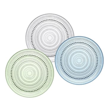 Kastehelmi tallerken, Ø24,8 cm - klar - Iittala