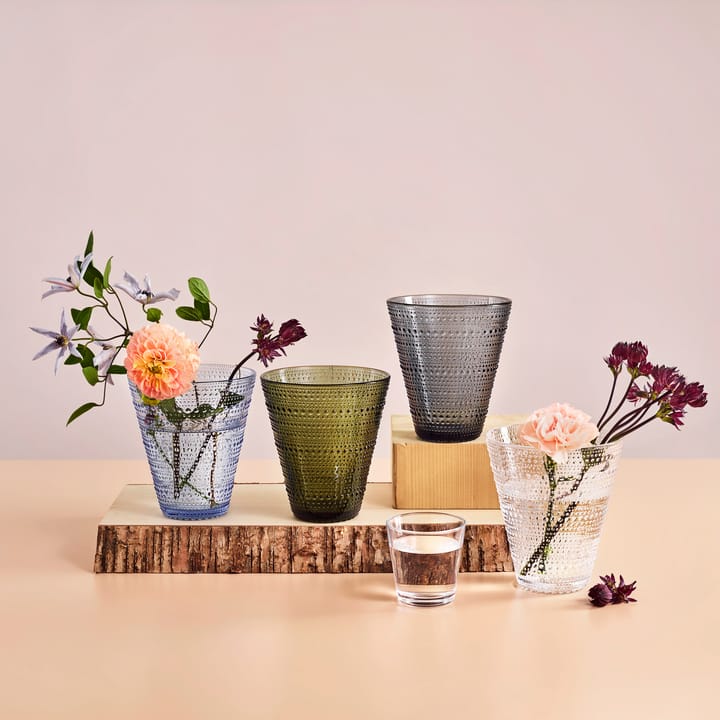 Kastehelmi vase, klar Iittala
