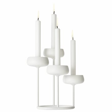 Nappula kandelaber - hvid - Iittala
